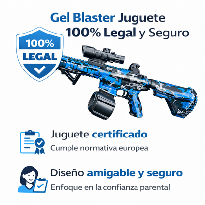 Rifle M-416. Balas de gel