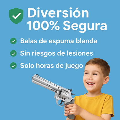 Replica de Revolver. Bala suave.